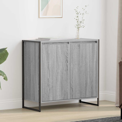 Sideskap Grå Sonoma 79 x 36 x 75 cm Konstruert tre