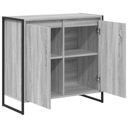 Sideskap Grå Sonoma 79 x 36 x 75 cm Konstruert tre