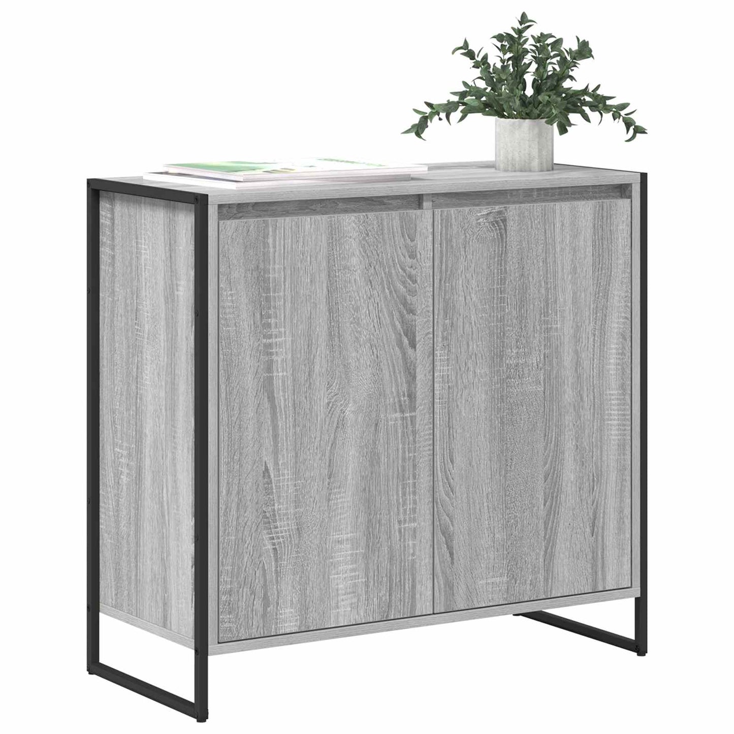 Sideskap Grå Sonoma 79 x 36 x 75 cm Konstruert tre