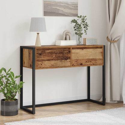 Avlastningsbord Konsollbord Gammelt Tre 100 x 36 x 75 cm
