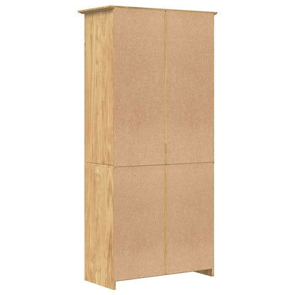 Bokhylle Brun BODO Honning Brun 82 x 40 x 173 cm