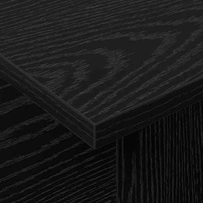 TV-Møbel Svart Eik TV-benk 102 x 35 x 45 cm