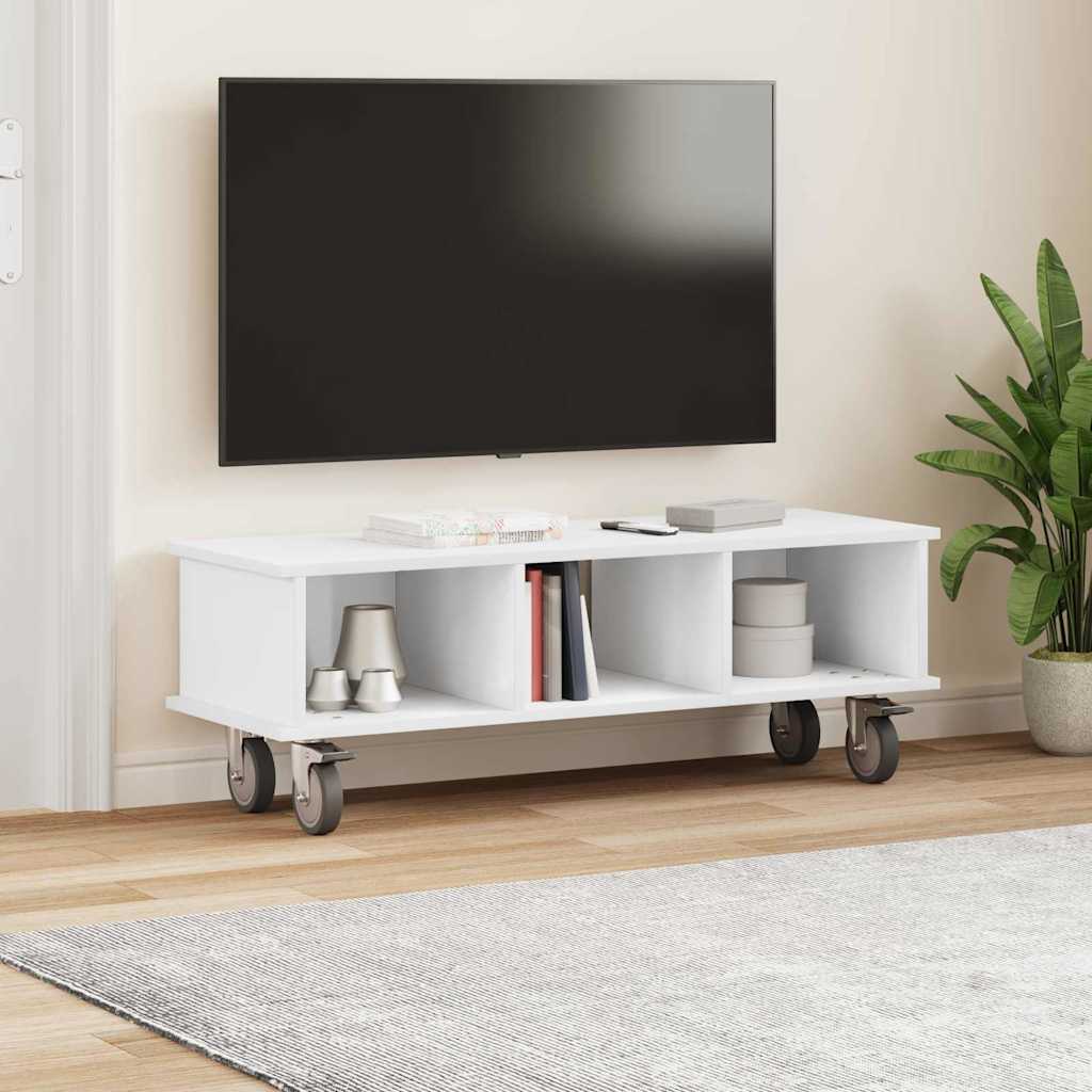TV-Møbel Hvit TV-benk 100 x 35 x 35 cm