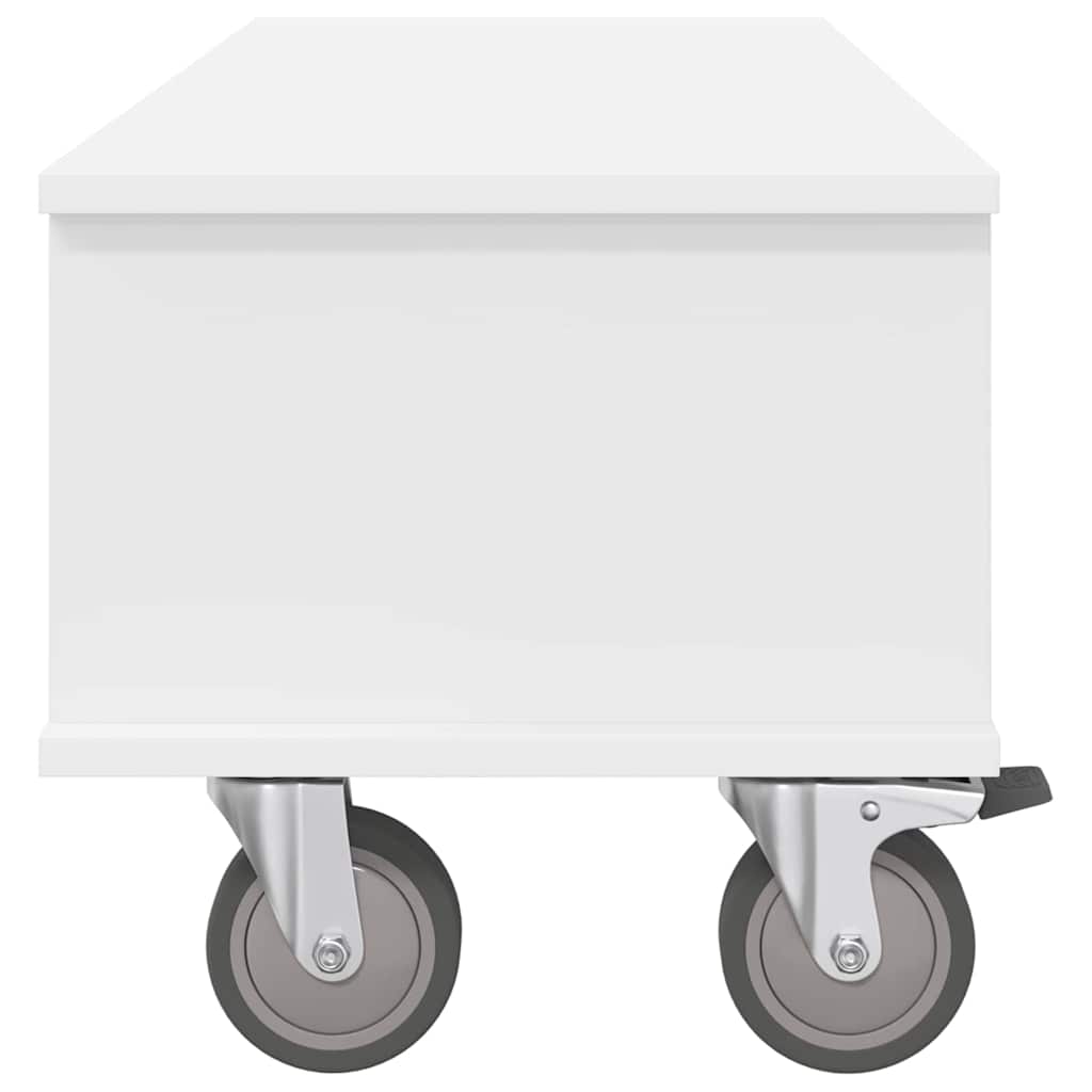 TV-Møbel Hvit TV-benk 100 x 35 x 35 cm