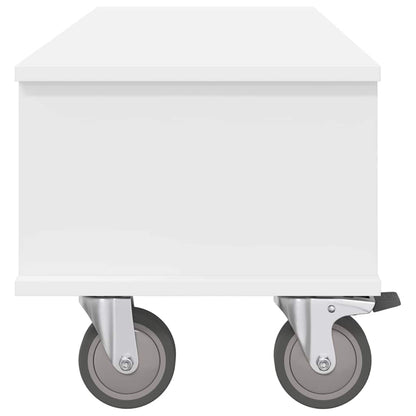 TV-Møbel Hvit TV-benk 100 x 35 x 35 cm