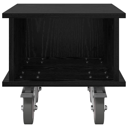 TV-Møbel Svart Eik TV-benk 37 x 35 x 35 cm