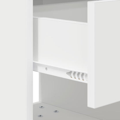 Nattbord Sengbord Hvit 40,5 x 40 x 48 cm