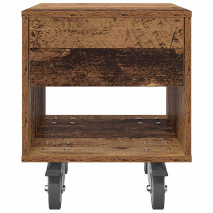 Nattbord Sengbord Gammelt Tre 40,5 x 40 x 48 cm