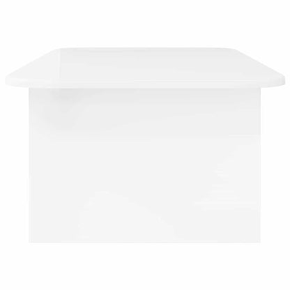 Salongbord Sofabord Høyglans Hvit 93 x 53 x 33 cm