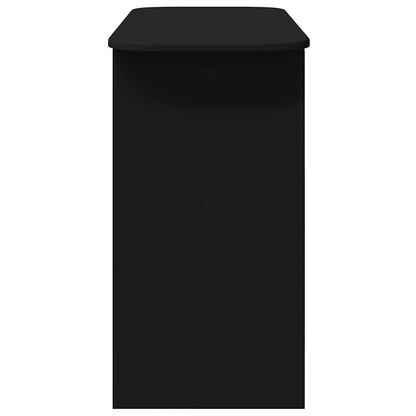 Avlastningsbord Konsollbord Svart 93 x 40 x 75 cm