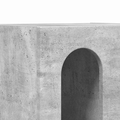 Nattbord Sengbord Betonggrå 40 x 35 x 50 cm