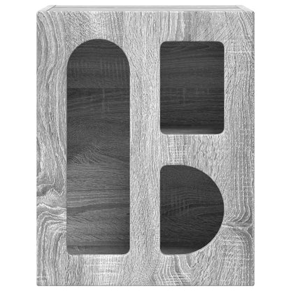 Nattbord Sengbord Sonoma Grå 40 x 35 x 50 cm