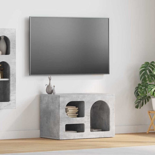 TV-Møbel Betonggrå TV-skap 60 x 35 x 40 cm