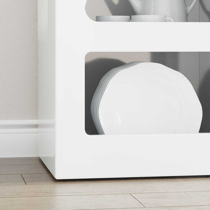 Skjenk Høyglans Hvit 40 x 35 x 100,5 cm