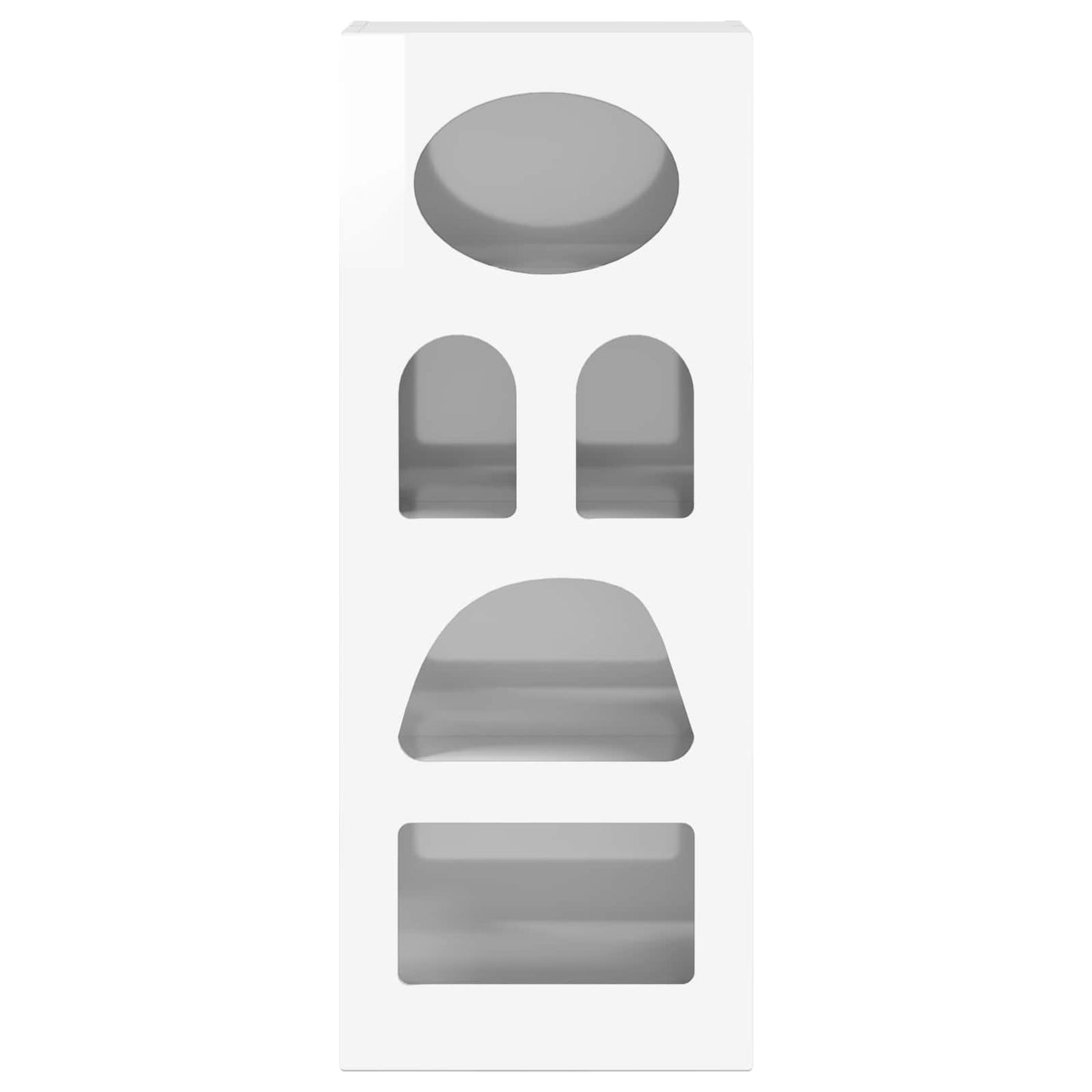 Skjenk Høyglans Hvit 40 x 35 x 100,5 cm