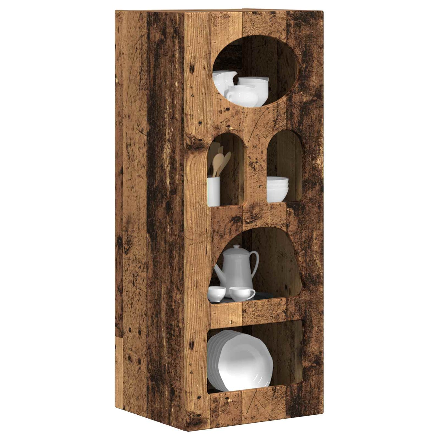Skjenk Gammelt Tre 40 x 35 x 100,5 cm