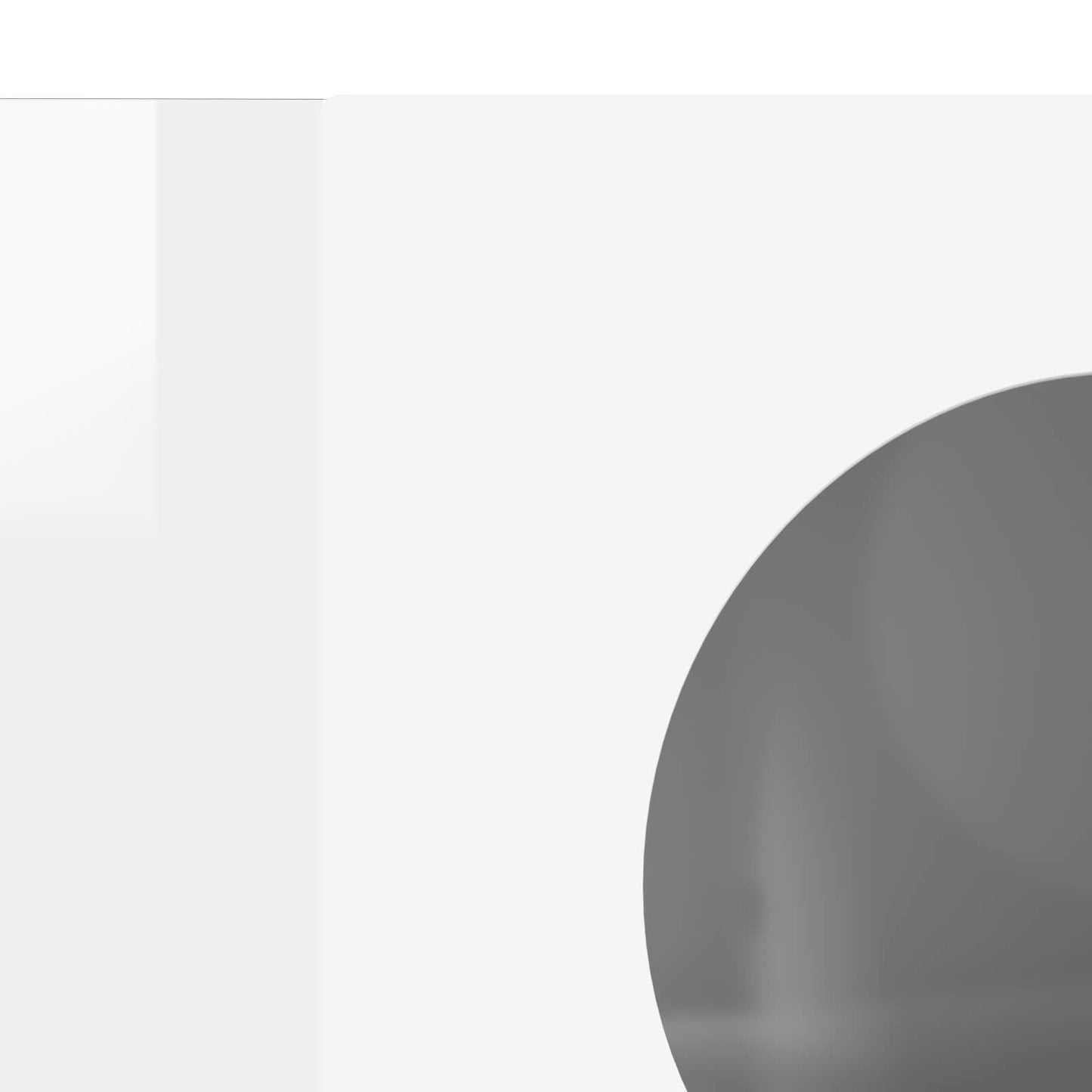 Skjenk Høyglans Hvit 40 x 35 x 100.5 cm