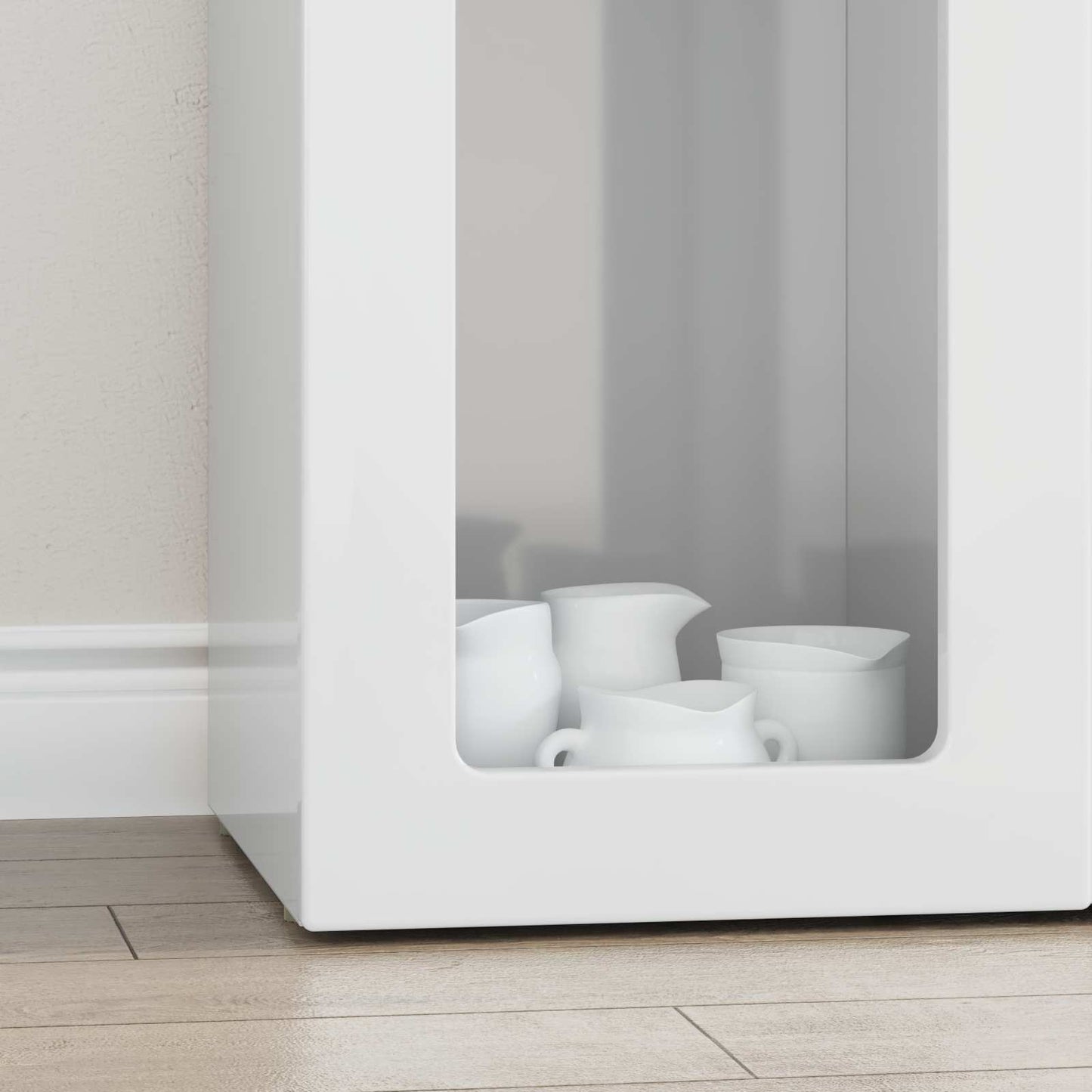 Skjenk Høyglans Hvit 59 x 35 x 100,5 cm