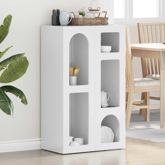 Skjenk Høyglans Hvit 59 x 35 x 100,5 cm