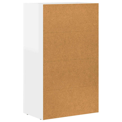 Skjenk Høyglans Hvit 59 x 35 x 100,5 cm