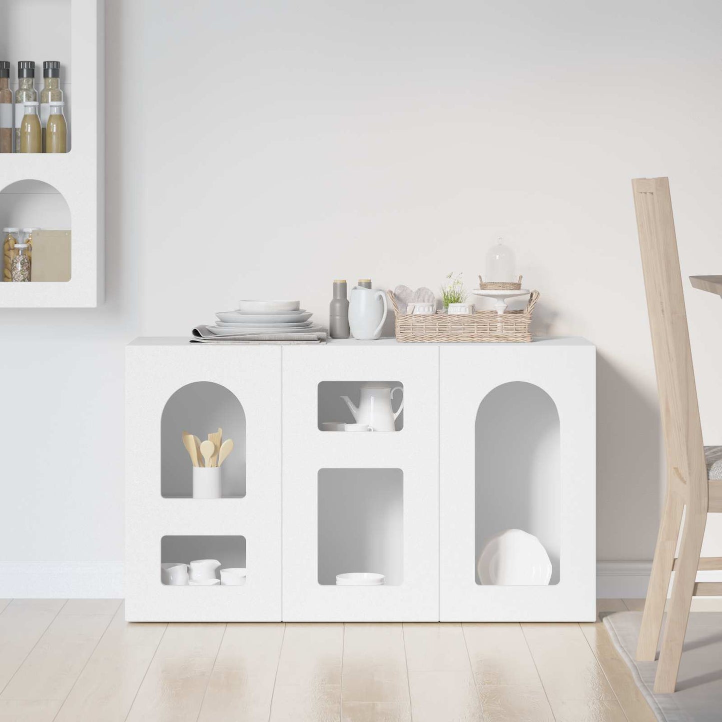 Skjenk Hvit 100 x 35 x 59 cm