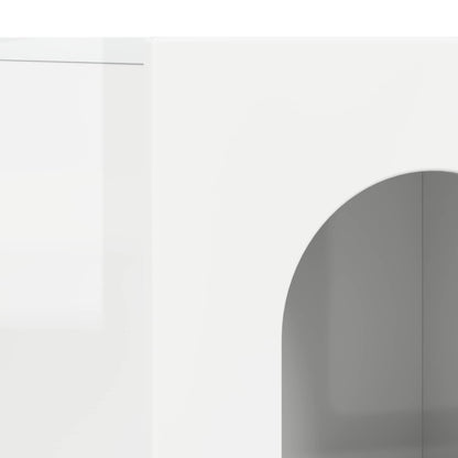 Skjenk Høyglans Hvit 100 x 35 x 59 cm