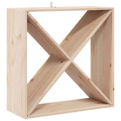 Vinhylle 2 pcs Naturlig 62 x 25 x 62 cm Massiv furu