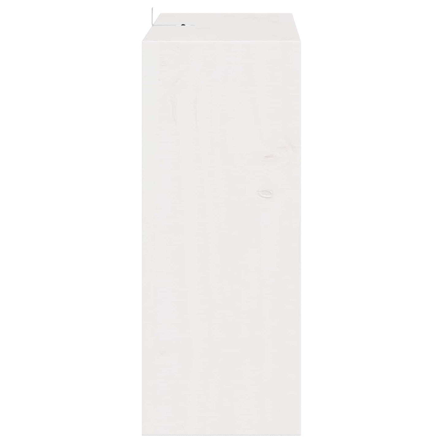Vinhylle 2 pcs Hvit 62 x 25 x 62 cm Massiv furu