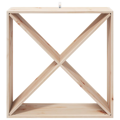 Vinhylle 4 pcs Naturlig 62 x 25 x 62 cm Massiv furu