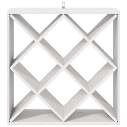 Vinhylle 2 pcs Hvit 62 x 25 x 62 cm Massiv furu