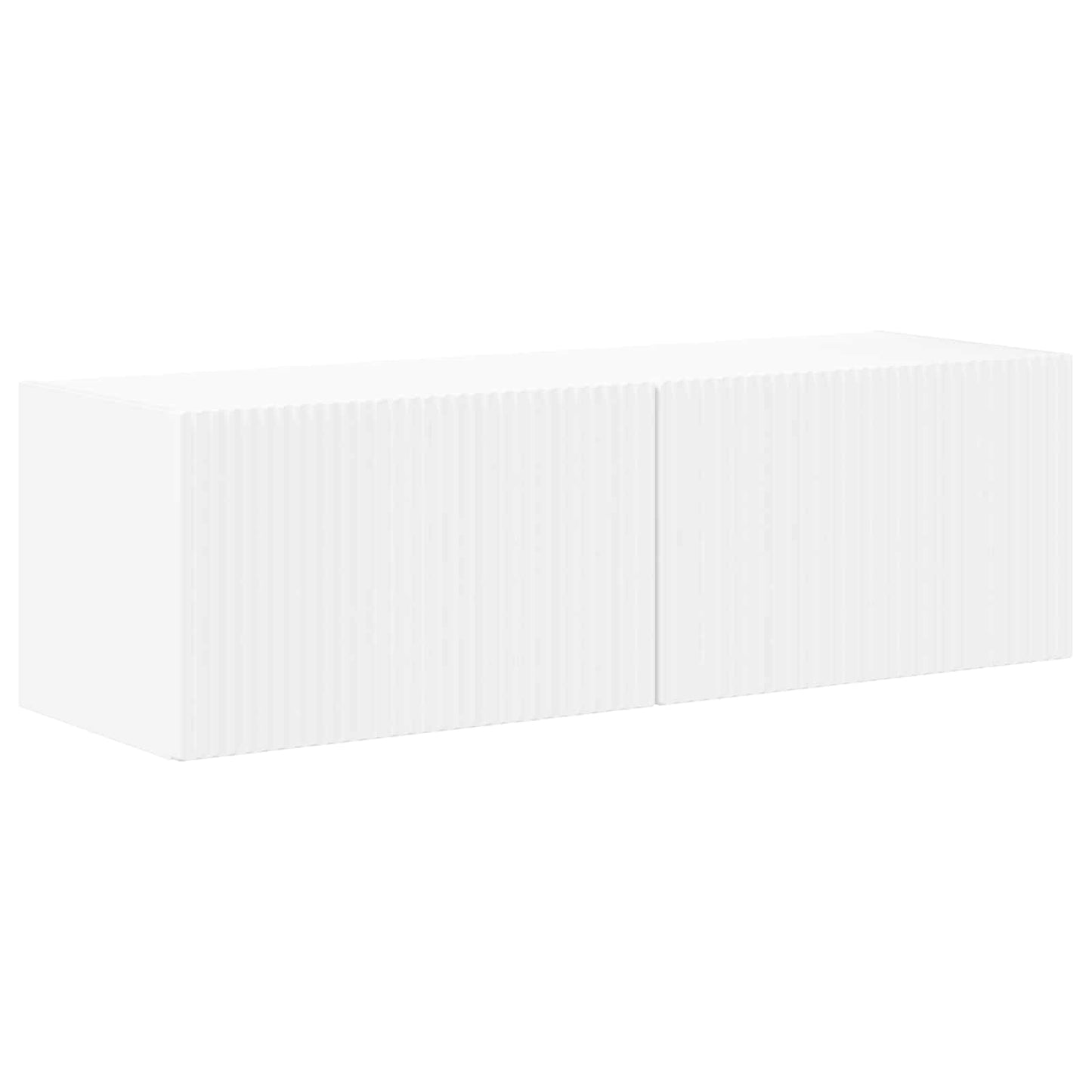 TV vegghyllesett Veggmontert 6 pcs Hvit