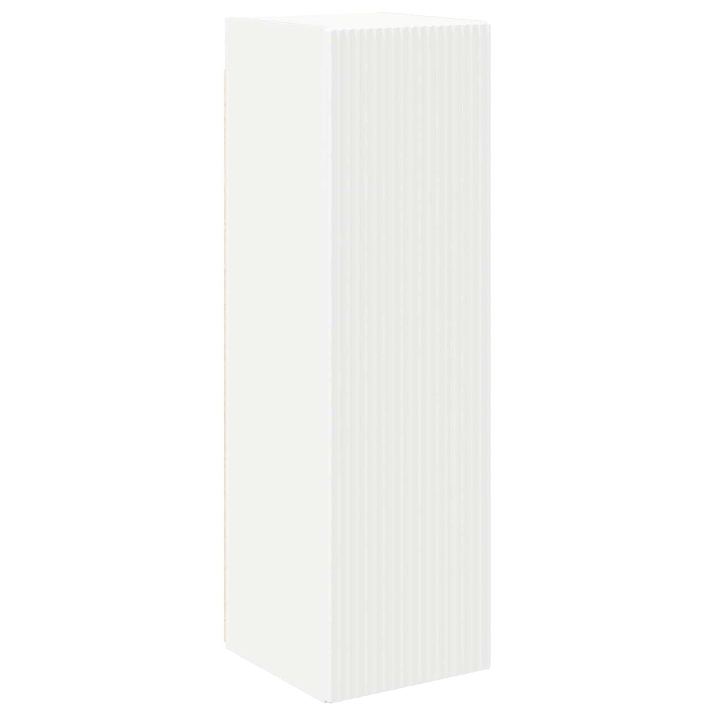 TV vegghyllesett Veggmontert 6 pcs Hvit