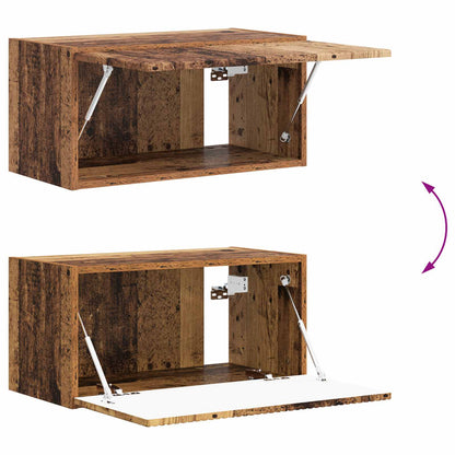 TV-benksett 8 pcs Gamle tre Konstruert tre