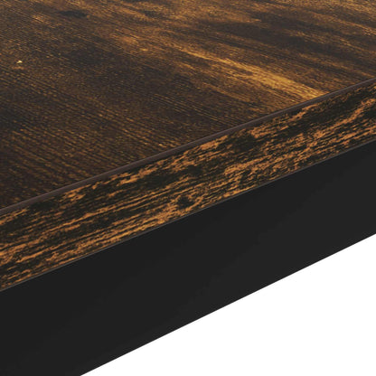 Salongbord Sofabord Røkt Eik 100 x 50 x 45 cm