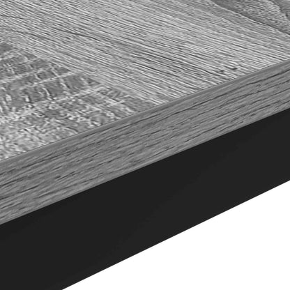 Salongbord Sofabord Sonoma Grå 100 x 50 x 45 cm