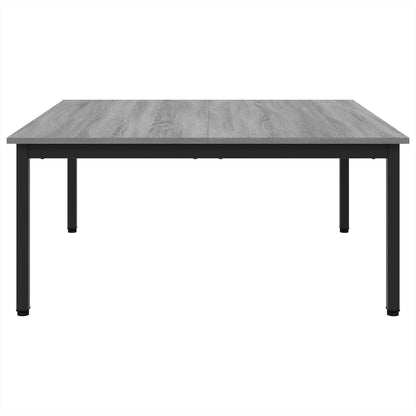 Salongbord Sofabord Sonoma Grå 100 x 100 x 45 cm