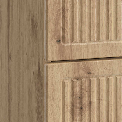 Nattbordskap Artisan eik 43 x 34,5 x 47,5 cm Konstruert tre