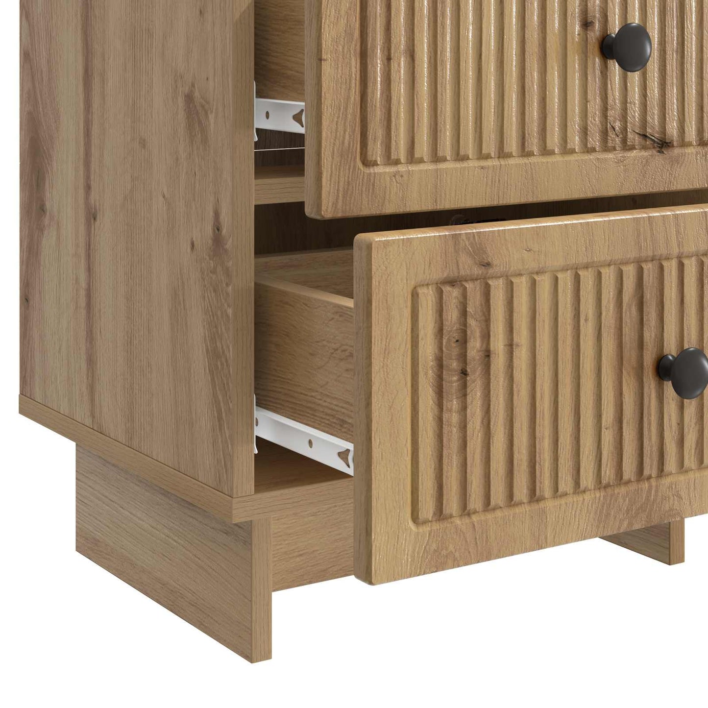 Nattbordskap Artisan eik 43 x 34,5 x 47,5 cm Konstruert tre