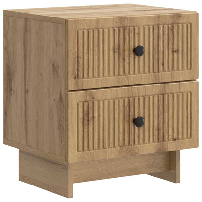 Nattbordskap Artisan eik 43 x 34,5 x 47,5 cm Konstruert tre