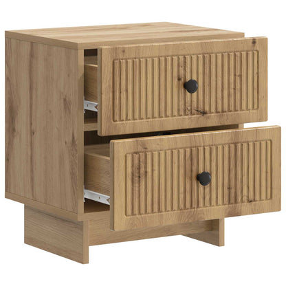 Nattbordskap Artisan eik 43 x 34,5 x 47,5 cm Konstruert tre