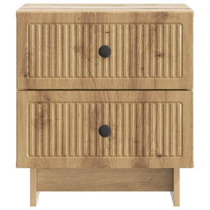 Nattbordskap Artisan eik 43 x 34,5 x 47,5 cm Konstruert tre