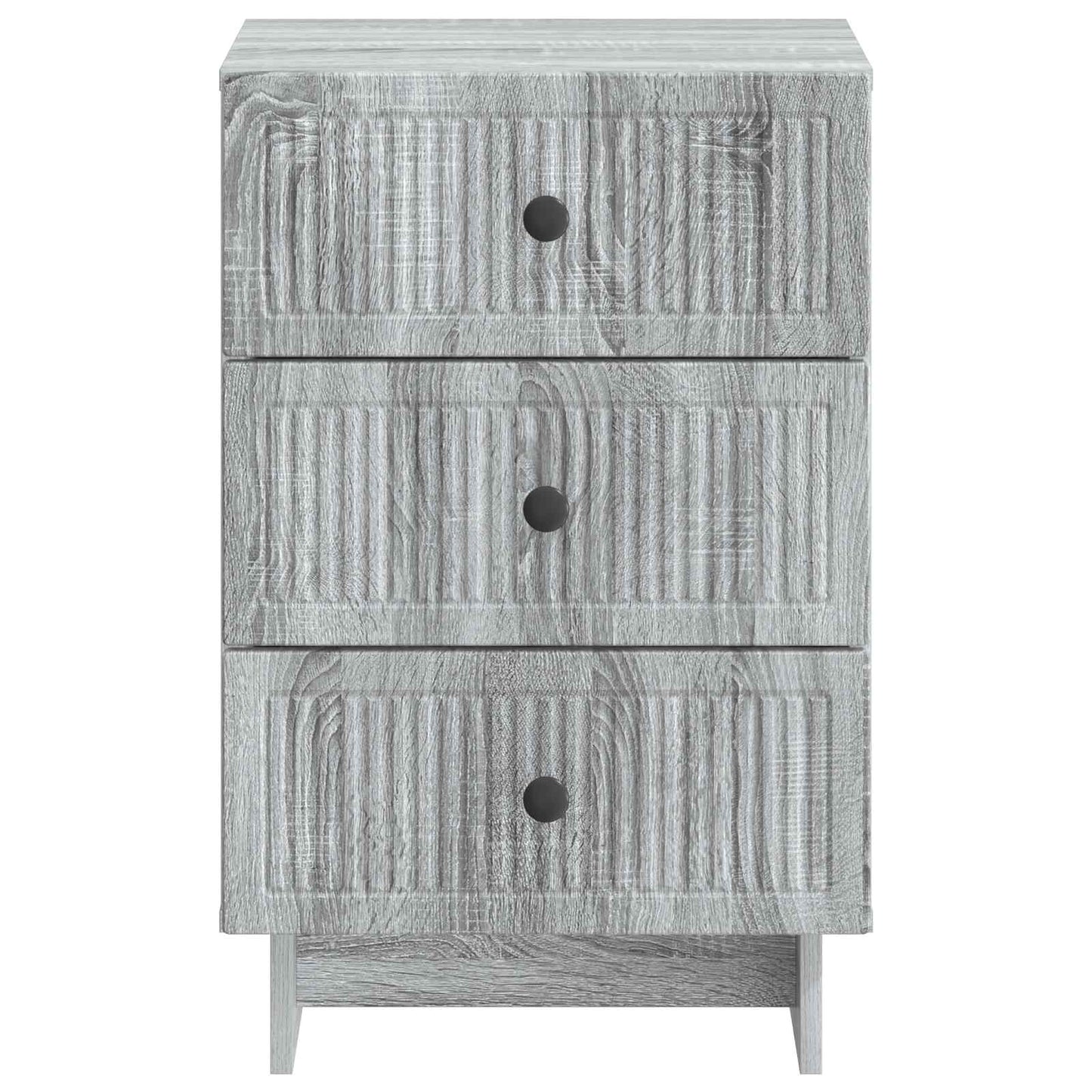 Nattbordskap Grå sonoma 43 x 41 x 66,5 cm Konstruert tre