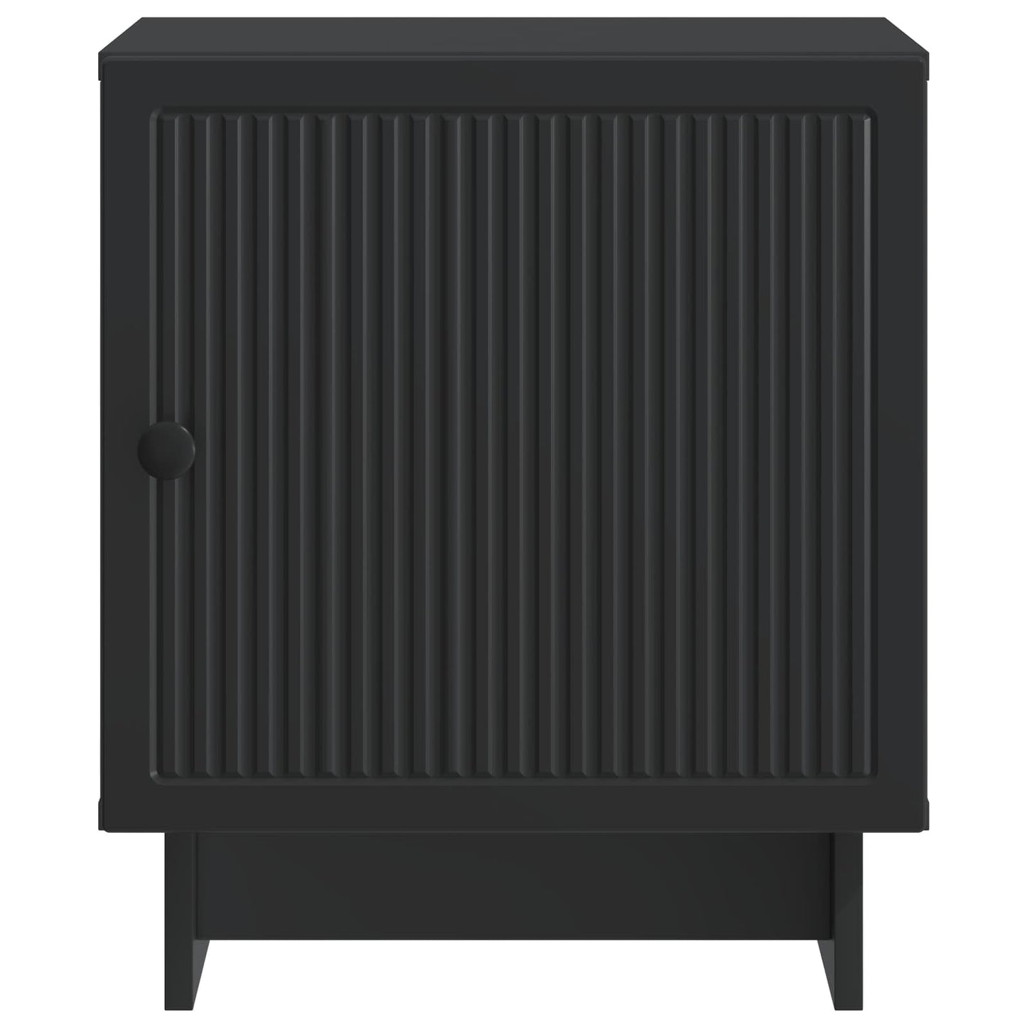 Nattbordskap 2 pcs Svart 43 x 34,5 x 50 cm Konstruert tre