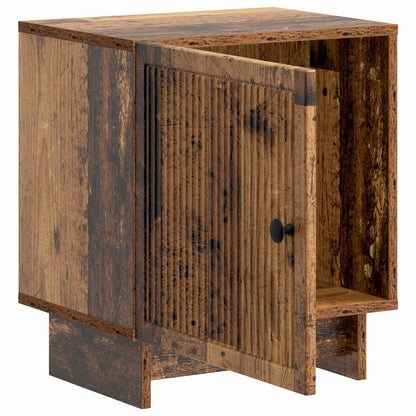 Nattbordskap Gammelt tre 43 x 34,5 x 50 cm Konstruert tre
