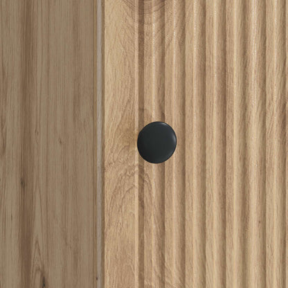 Nattbordskap 2 pcs Artisan eik 43 x 34,5 x 50 cm Konstruert tre