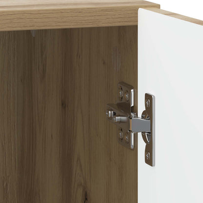 Nattbordskap 2 pcs Artisan eik 43 x 34,5 x 50 cm Konstruert tre