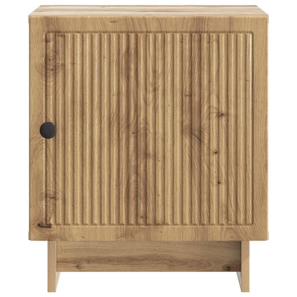 Nattbordskap 2 pcs Artisan eik 43 x 34,5 x 50 cm Konstruert tre