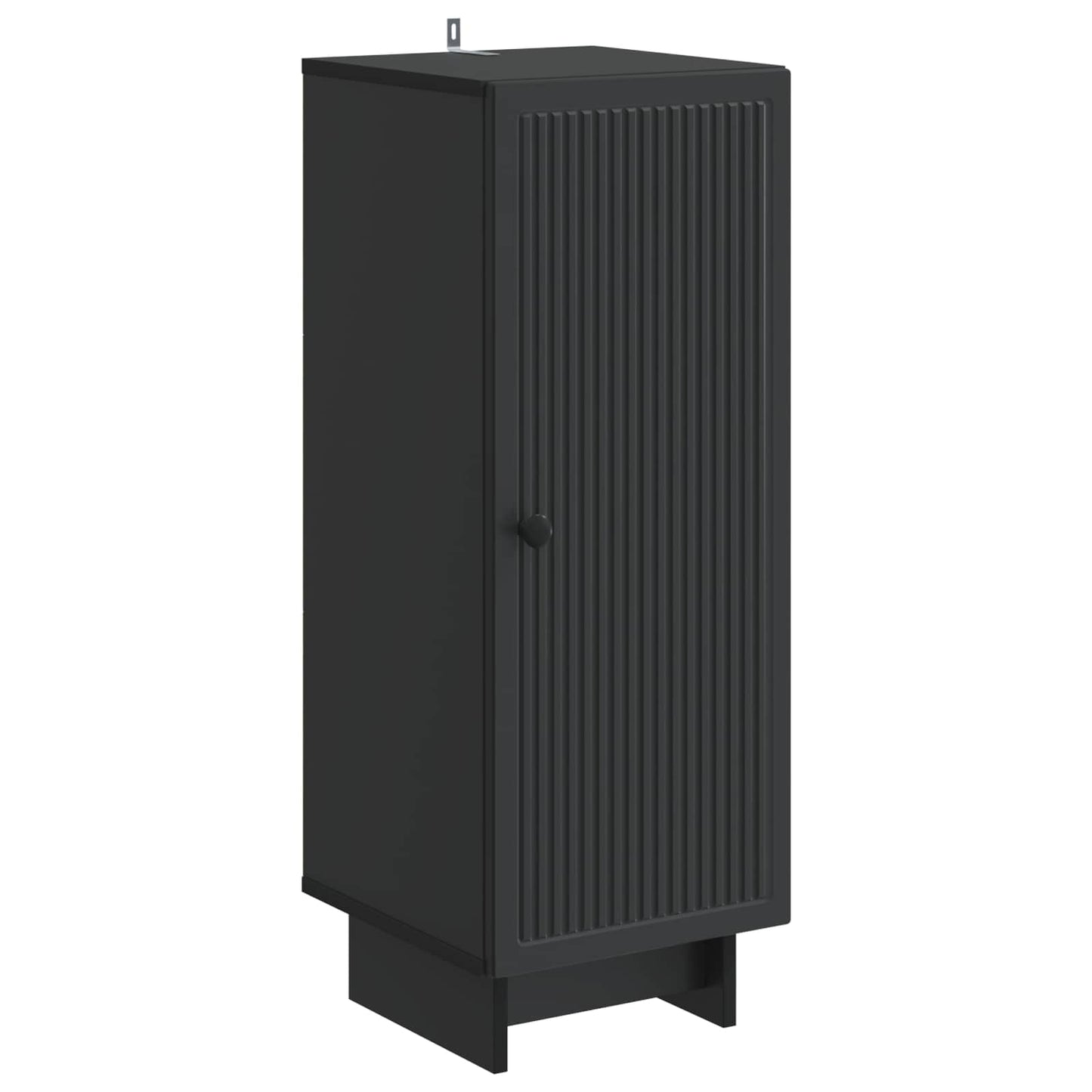Kabinett Svart 33 x 34,5 x 90 cm Konstruert tre