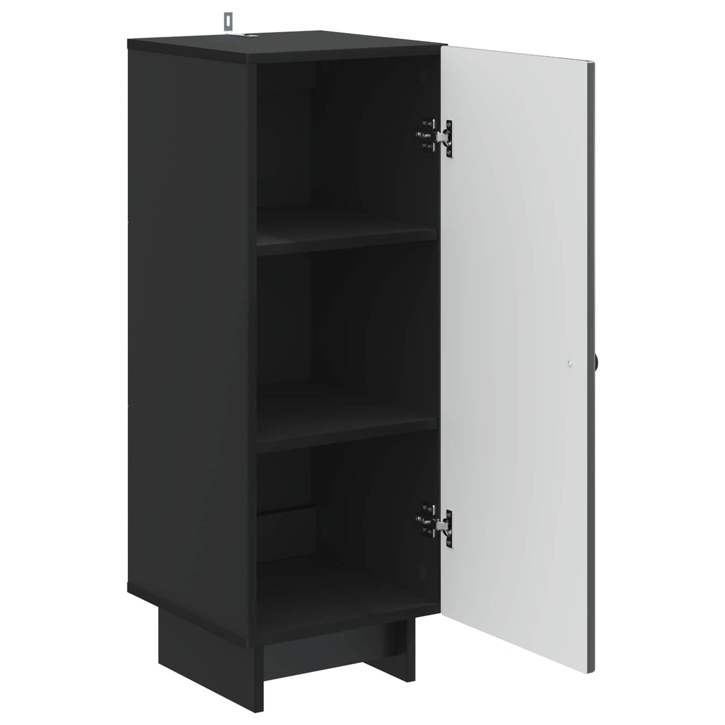 Kabinett Svart 33 x 34,5 x 90 cm Konstruert tre