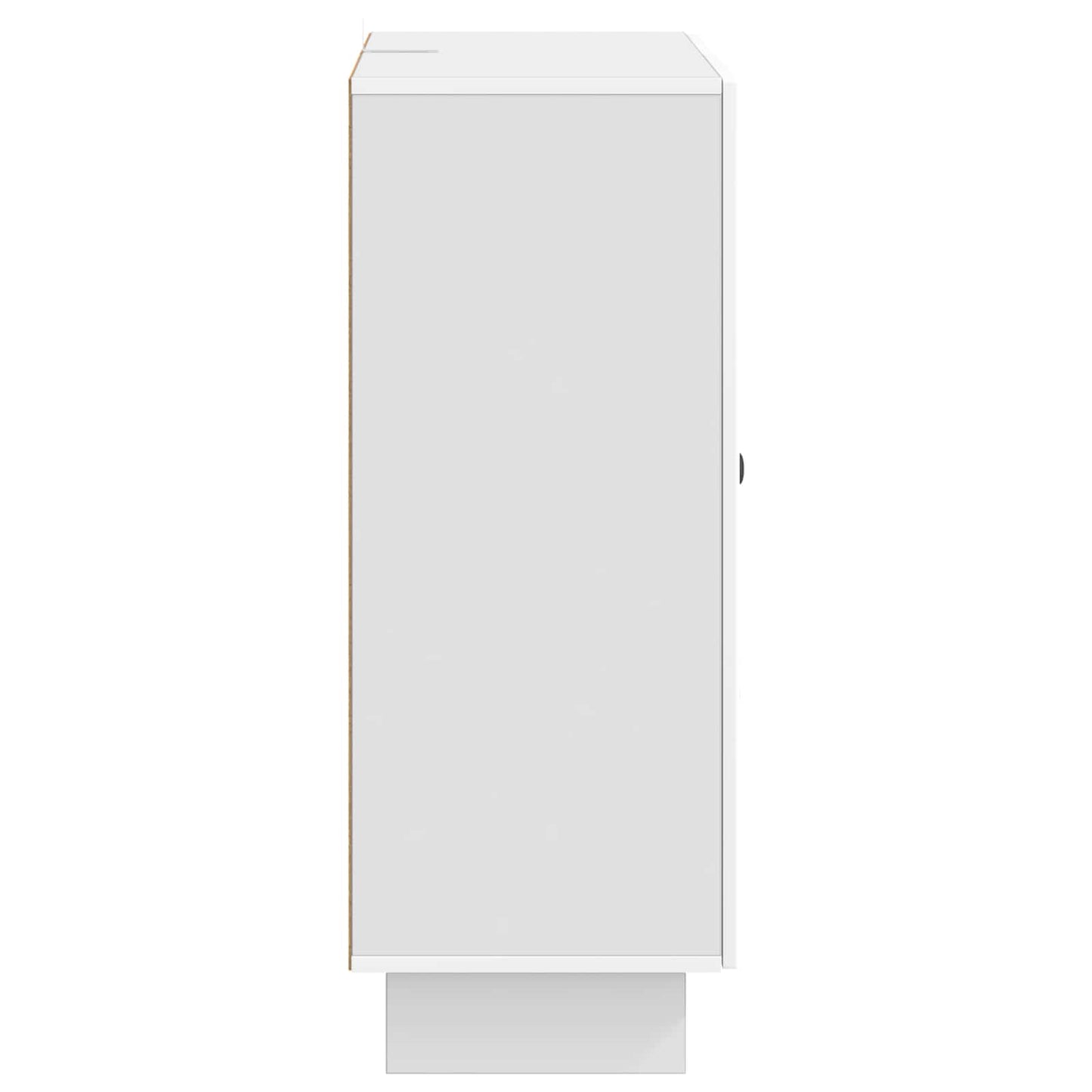 Serviesskap Høgglans hvit 66 x 34,5 x 90 cm Konstruert tre